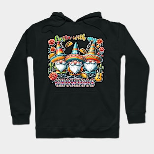 Fiesta With My Gnomie Cinco de Mayo Gnomigos Mexican Gnomie Hoodie